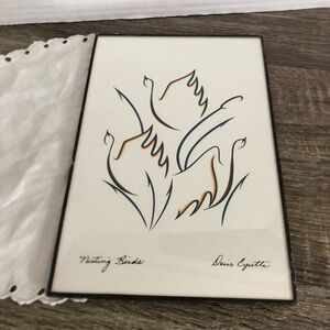 Nesting Birds by Ojibway Canadian Doris Cyrette